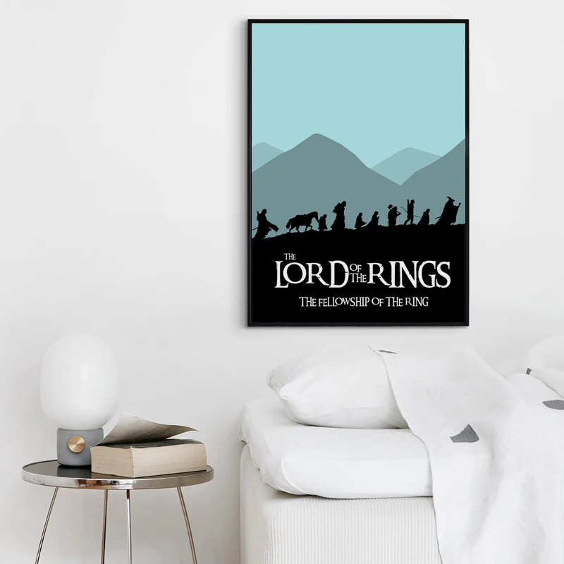 Wall Art Pictures Canvas Painting Poster Abstract Movie The Lord Of Rings Picture Home Decoration | Дом и сад