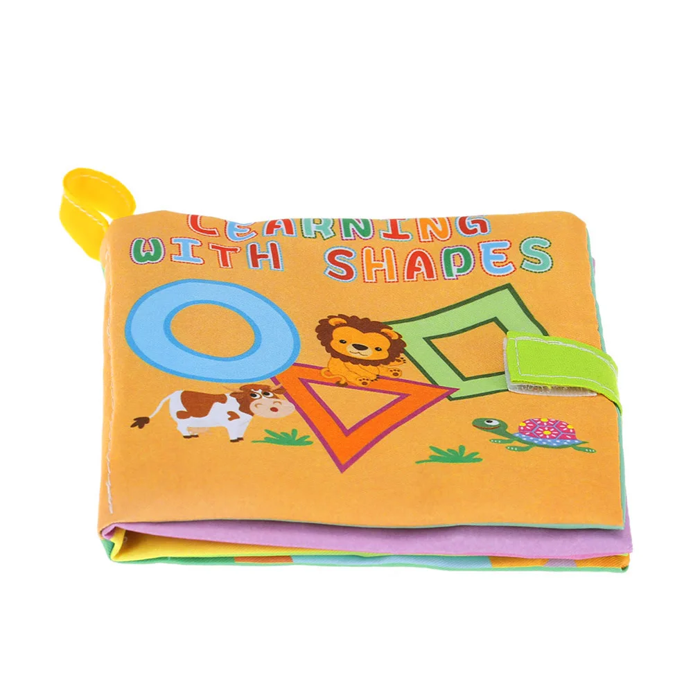 New Cloth Book for Infant Toddler Learning Shapes Baby Readings Book