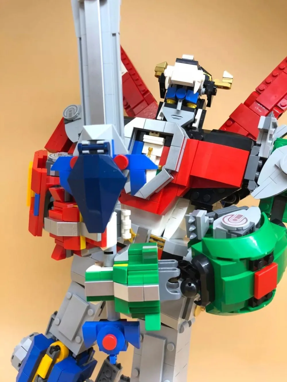 Ideas Series Voltron Defender of The Universe Model Compatible With Legoings Ideas Building Block Bricks Toys