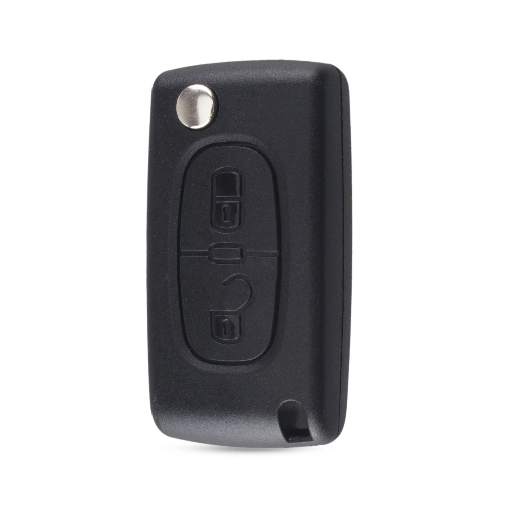 Брелок для ключей KEYYOU Peugeot 307 308 107 207 307S 407 607 VA2/HU83 2 кнопки CE0523/CE0536|Ключ от авто| |