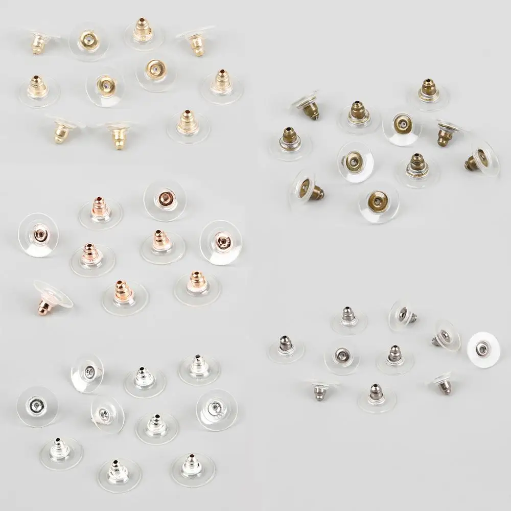 50PCs 925 Sterling Silver DIY Earring Hooks Ball Jewelry Accessory Ear Wire UR