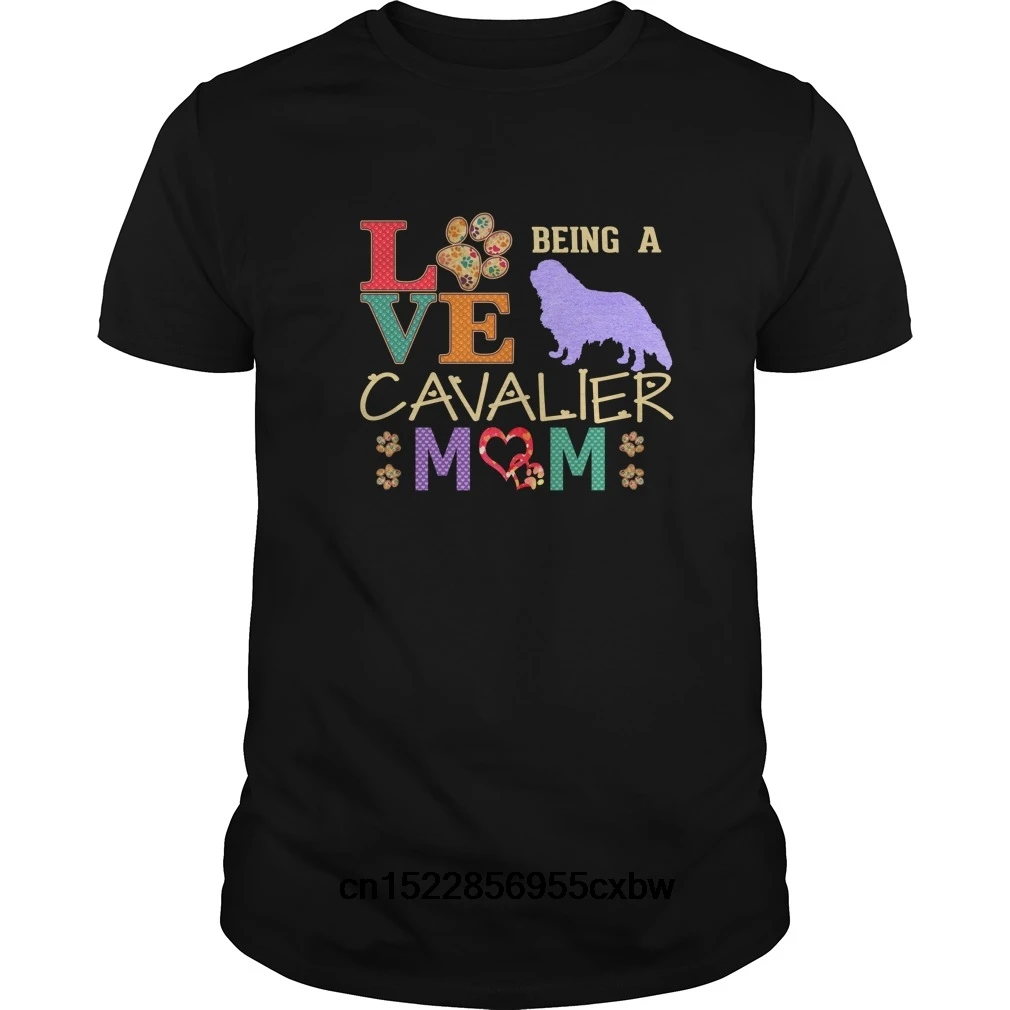 

Funny Men t shirt Women novelty tshirt Cavalier King Charles Spaniel Tshirt for Moms Ladies TShirt cool T-Shirt