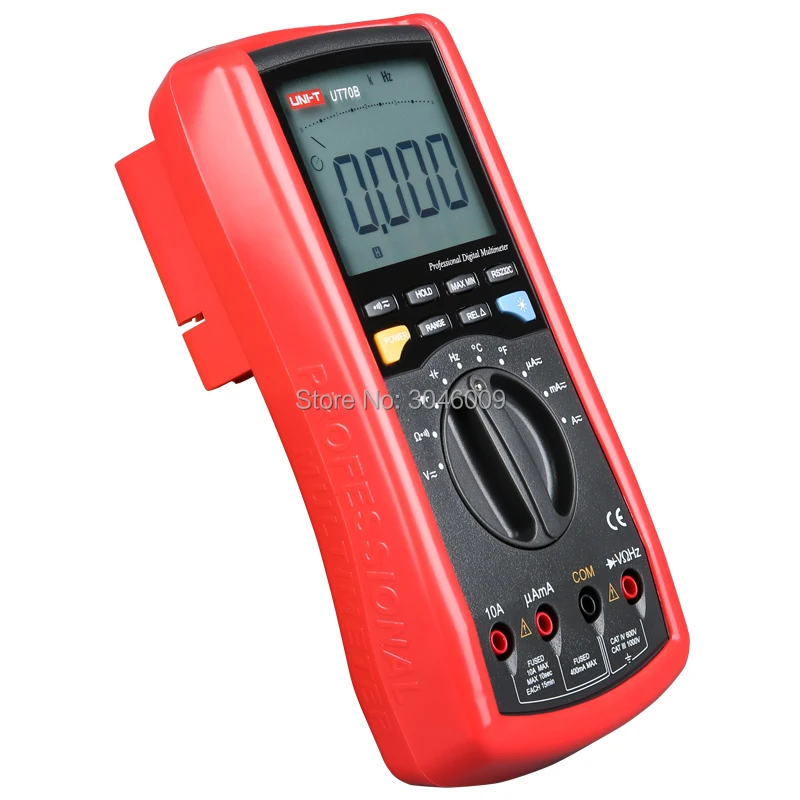 UNI T UT70B Цифровые мультиметры Autoranging температурный тест аналоговый указатель