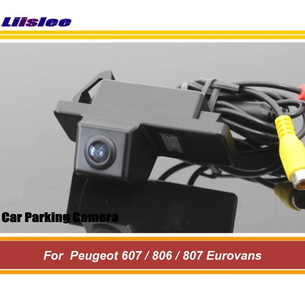 Liislee автомобильная парковочная камера для peugeot 607/806/807 Eurovans/камера заднего вида/CCD ночного видения
