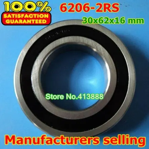 

1pcs Free Shipping SUS440C environmental corrosion resistant stainless steel bearings (Rubber seal cover) S6210-2RS 50*90*20 mm