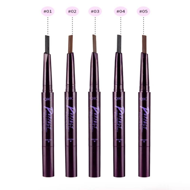 Double headed Makeup Eyebrow Pencil Waterproof Beauty Make Up Eye Brow