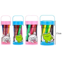 Товары для рукоделия манга рисунок «сделай сам», милые, миленькие в японском стиле(«Каваий» кролик 12/18/24 Цвета Акварельная ручка моющиеся воды Меловые карандаши для картина в стиле аниме