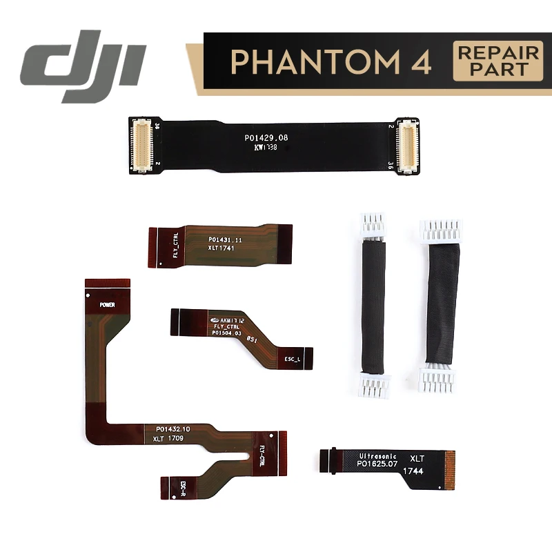 Goedkoop DJI Phantom 4 Flexibele Platte Kabel Set Kabels voor Phantom4 Pro Reparatie Onderdelen Originele Accessoires