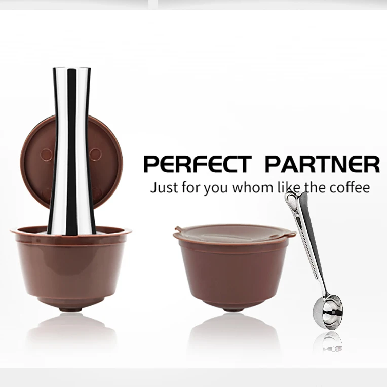 

41 mm Solid Iron with Plated Base Coffee Tamper for Espresso Coffee Machines Dolce Gusto Press Hammer Coffee Spoon Accessories