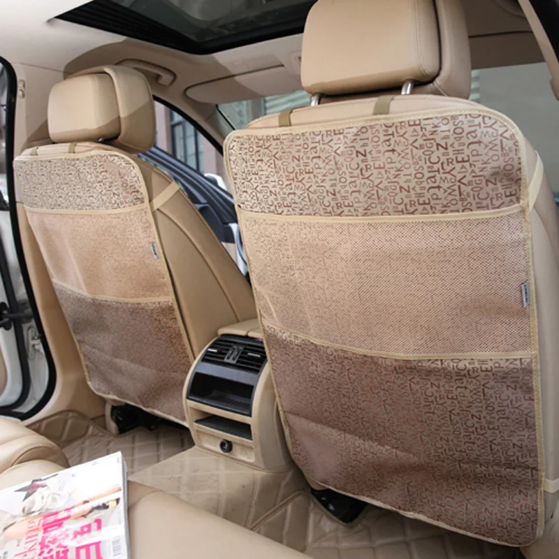 Jual Lunda Tendangan Tikar Kursi Belakang Pelindung Penyimpanan Organizer Saku TERBAIK untuk Perlindungan dari Anak Kotoran, tahan Air Penutup Kursi Mobil