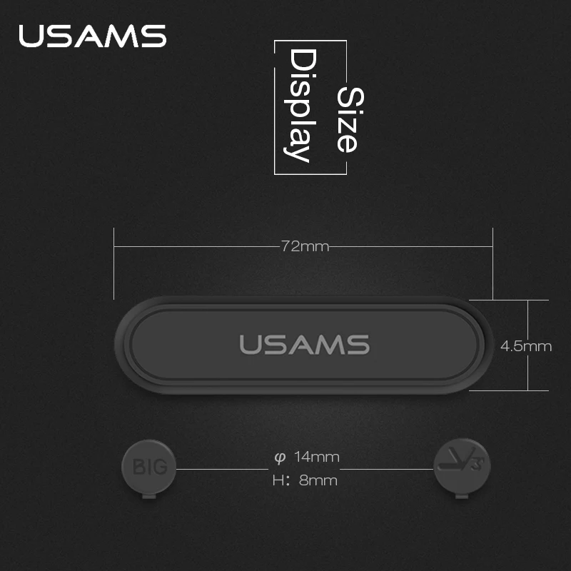 Organizador de Cable magnético Usams soporte de Cable Protector de Cable de escritorio