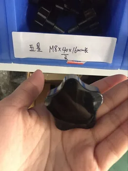 

Machine Spare Part 8mm Male Thread Clamping Star Knob 5 Pcs