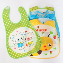 Детские полупрозрачный мягкий Eva вытирания слюней младенцев капель стерео Водонепроницаемые Детские Детский слюнявчик, полотенце для слюней mix 100 шт. 42*28 см