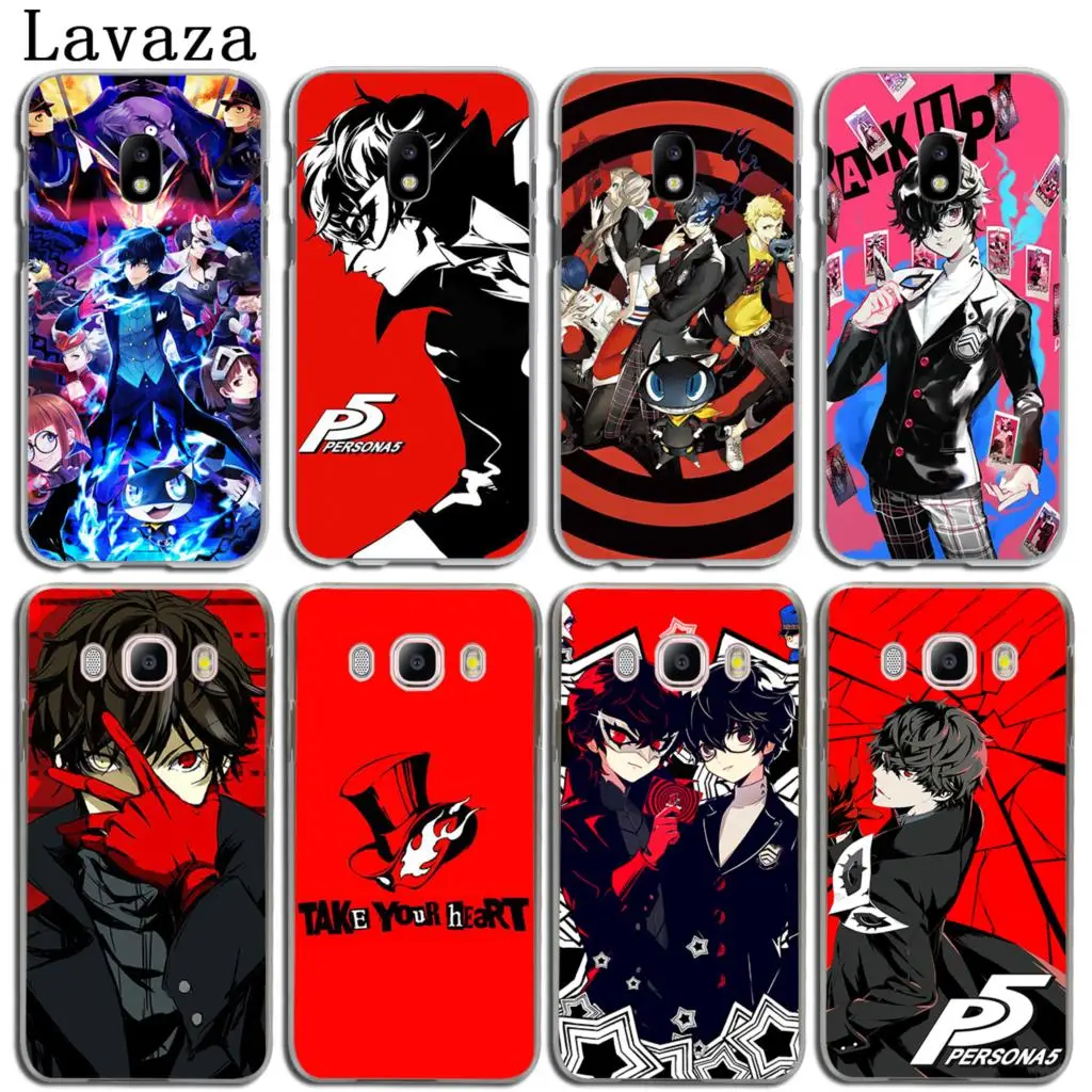 Чехол для телефона Lavaza Persona 5 p5 Жесткий Samsung Galaxy J8 J7 Duo J6 J5 J4 Plus 2018 2017 2016 J2 J3 Prime чехол