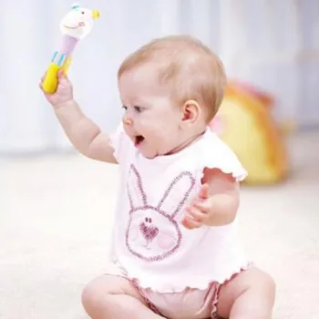 

differnet kinds Baby toys baby hand grip rod toys, educational toys rattle animal BB Stick Hand Bell Toy