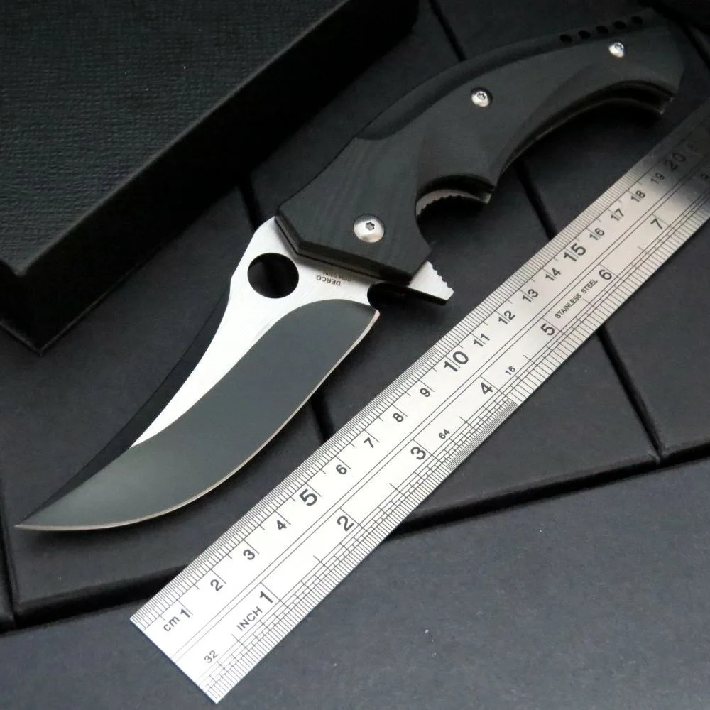 Drop ship ODM C196 Ball Bearing Folding tool S30V CPM G10 steel Handle Survival Camping Knives