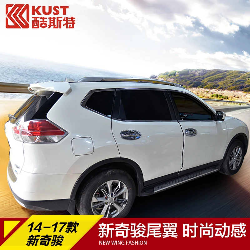 Для Nissan X-Trail- 2 шт./компл. высококачественный ABS специализированный, модифицированный хвост крыло внешней отделки автомобиля-Стайлинг Аксессуары