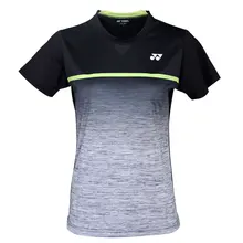 Новые футболки Yonex для бадминтона, дышащие удобные быстросохнущие женские футболки для фитнеса, женские спортивные футболки с коротким рукавом