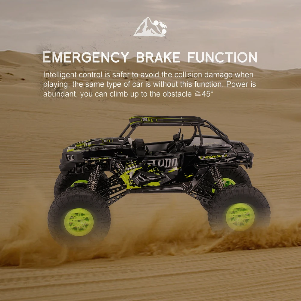 Wltoys 10428 E 2 4G 4WD Электрический гусеничный Рок RTR 1:10 RC автомобиль для скалолазания