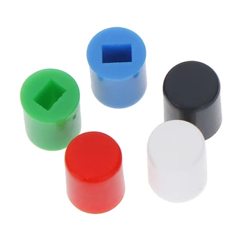 

20Pcs Tactile Push Button Switch Cap 10mm Applies Self-locking Switch Button Cap 6*7mm