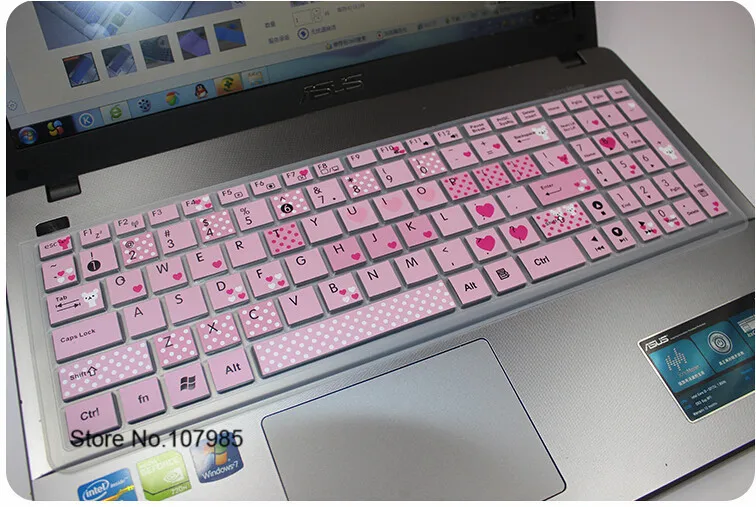 Защитный силиконовый чехол для клавиатуры ноутбука Asus fx50j Y581C A556U A556UF X553 X553S5 W519L