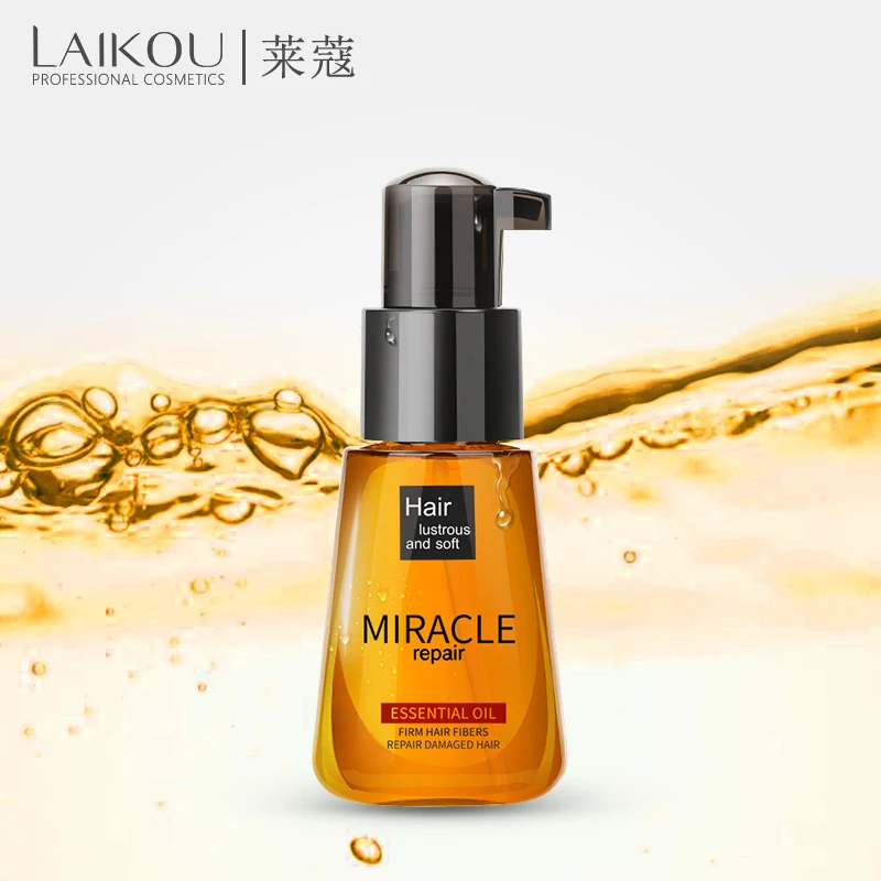 

70ml LAIKOU Multi-functional Scalp Treatments Hair Care Moroccan Pure Argan Oil Essential Oil For Frizzy Dry Hair Keratin Repair