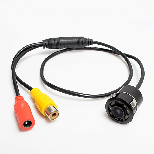 Hippcron Reverse Camera Rearview Car Infrared Night Vision 8LED Car Reversing Auto Parking Monitor CCD Waterproof HD Video 6
