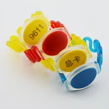 Yongkaida 500 шт. 125 KHz ABS RFID TK4100 чип плавательных бассейнов браслет