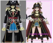 Anime Mouretsu Pirates Moretsu Uchuu Kaizoku Marika Kato Uniformes Del Partido de Cosplay de Las Mujeres Hombre Ropa Conjunto Completo
