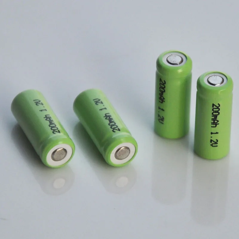 2 4 шт 1 V 1/2 AAAA перезаряжаемая батарея 200mah Ni MH ячейка со сварочными вкладками ножки