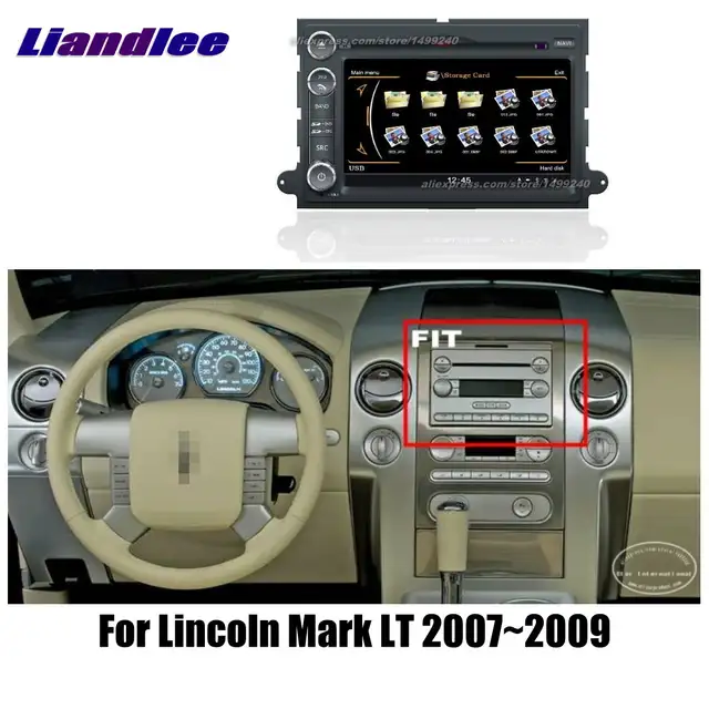 Us 253 82 29 Off Liandlee For Lincoln Mark Lt 2007 2009 Car Android Radio Player Gps Navi Maps Hd Touch Screen Tv Multimedia Cd Dvd In Vehicle Gps