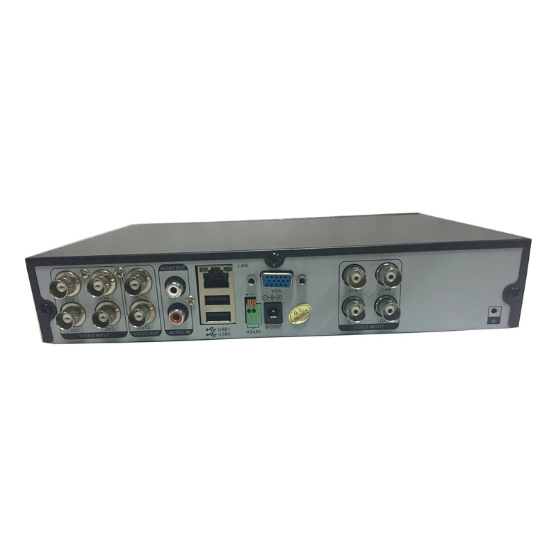 H.264 8ch FULL D1 cctv dvr рекордер с RS 485, профессиональное программное обеспечение cms и обнаружение движения