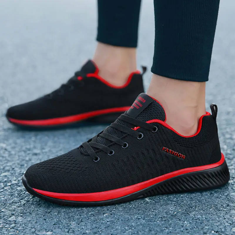 

2019 New Mesh Men Casual Shoes Lac-up Men Shoes Lightweight Comfortable Breathable Walking Sneakers Tenis Feminino Zapatos