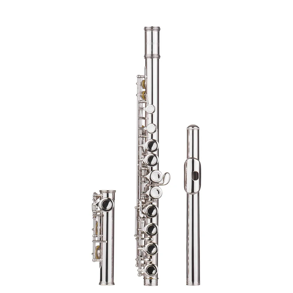 Muslady 16 закрытых отверстий Флейта с отверстиями C Key Flutes cupronicel деревянный духовой инструмент с чистящей тканью перчатки для рыбалки отвертка