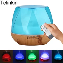 

550ml Remote Control 7 color LED lamps Air Aroma Electric Humidifier for home Ultrasonic Essential oil diffuser mist maker