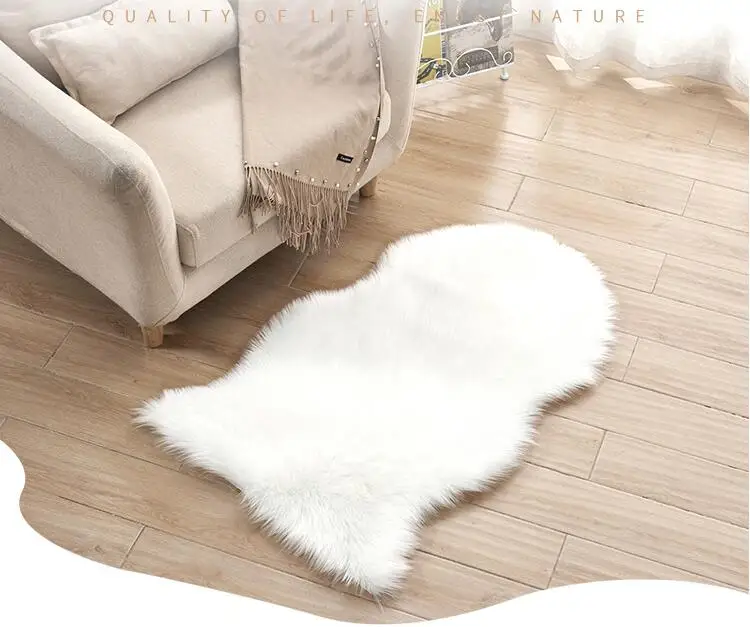 Искусственный шерстяной ковер для гостиной плюшевый Aux меховой коврик белый красный пушистый коврик коврики для детей, детская спальня alfombra
