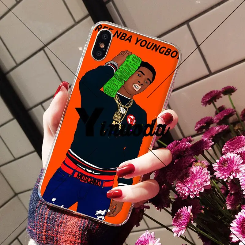 Yinuoda Youngboy Never break снова Merch шаблон чехол для телефона Apple iPhone 8 7 6 6S Plus X XS MAX 5 5S SE XR мобильные чехлы - Цвет: A9