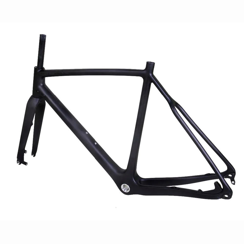 Flash Deal big promotion! 2018 new cycle cross bicycle model FM286 disc brake carbon cyclocross road frame di2 thru axle UD matt/glossy 1