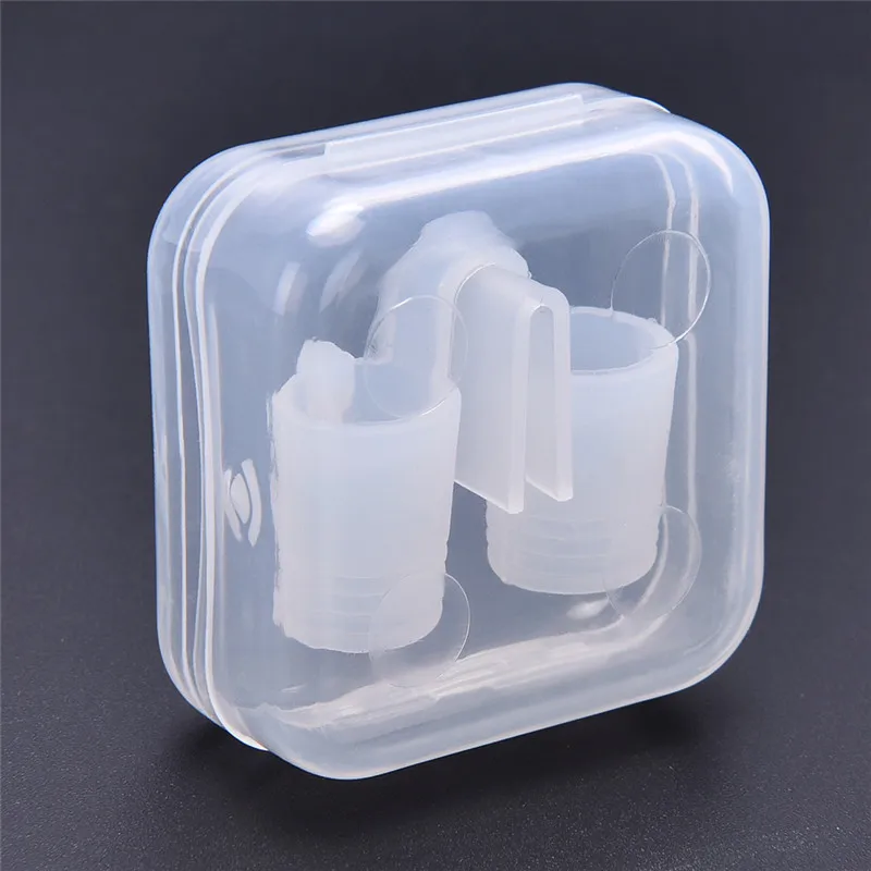 

Anti Snoring Breathe Easy Sleep Nose Clip Snore Stopper Aid Nasal Dilators Device Congestion Aid No Strips Cones