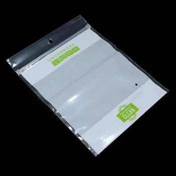 

13*17cm 50pcs/Lot Plastic Clear Bag For Travelling Underwear Packaging Zip Lock Resealable Poly Package Bag Organizer With Vent