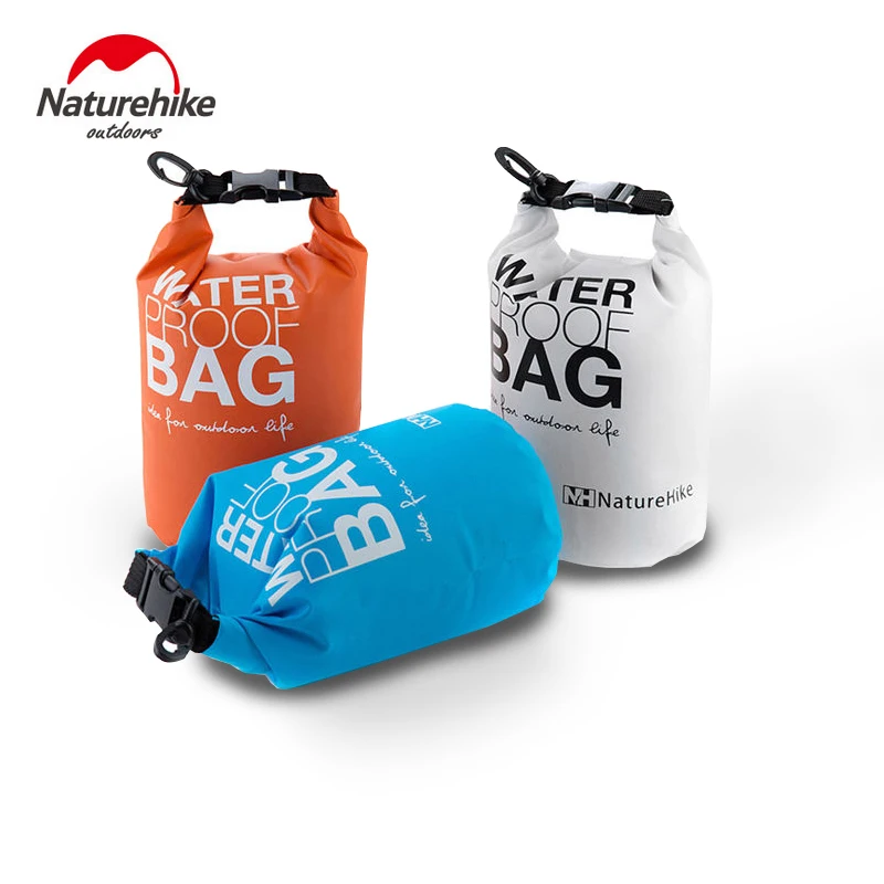 2pcs Waterproof Dry Bag Outdoor Sports Swimming Rafting Kayaking Boating 2L