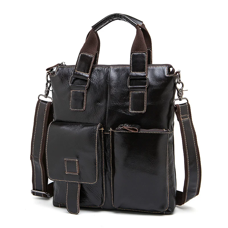 QIAOBAO, известный бренд, кожаная мужская сумка, повседневная, деловая, кожаная, мужская сумка-мессенджер, винтажная, мужская сумка через плечо, bolsas