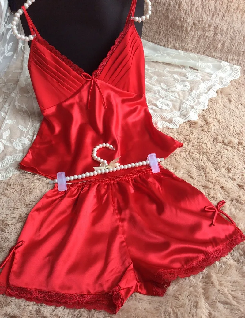 women silk pajamas set (12)