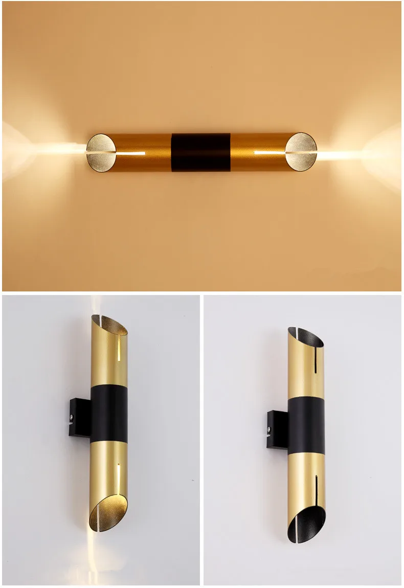  Modern Loft Art Bamboo Led Wall Light Art Creative Loft Designer Bedside Cafe Hotel Bathroom Dining - 32945917130