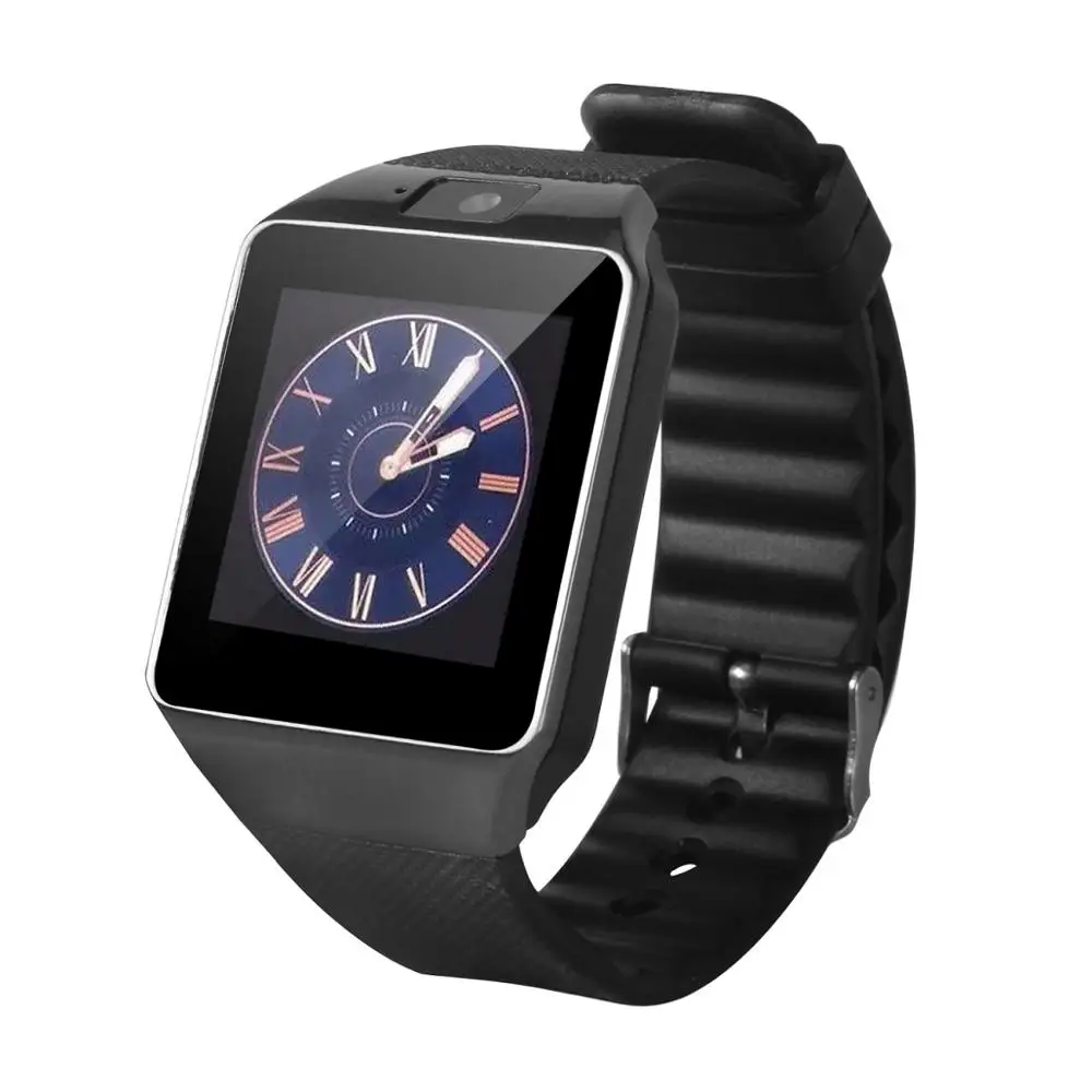 Cawono смарт-часы DZ09 Смарт часы Bluetooth умные часы SmartWatch смарт часы детские часы смарт Relogio часы мужские детские часы телефон TF sim-карты Камера умные часы для детей для iPhone телефона Android VS Q18 Y1 - Цвет: Black