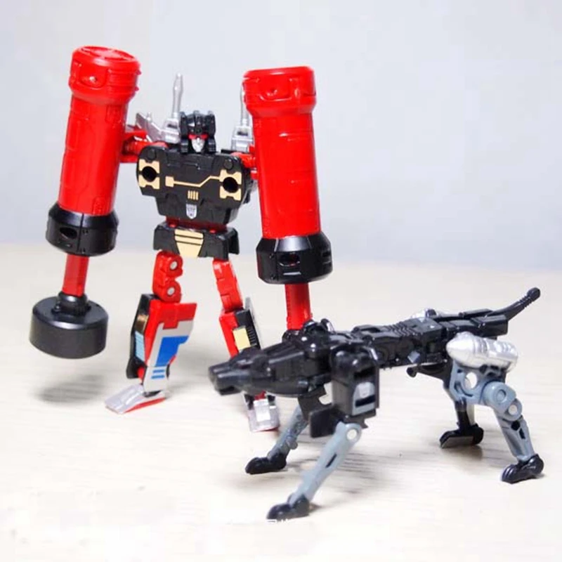 

Transformation MP-15 MP15 Tape Device Rumble Robot Dog PVC Aticon Figure Model Kids Dolls Toys