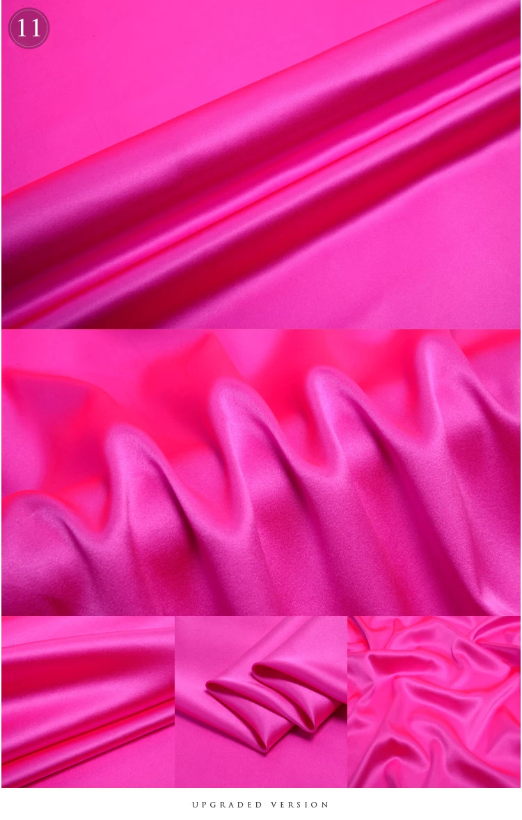 25 цветов 140 см ширина стрейч-шелковая ткань для атласного платья bazin riche getzner telas por metro tissu tissus au metre tela seda