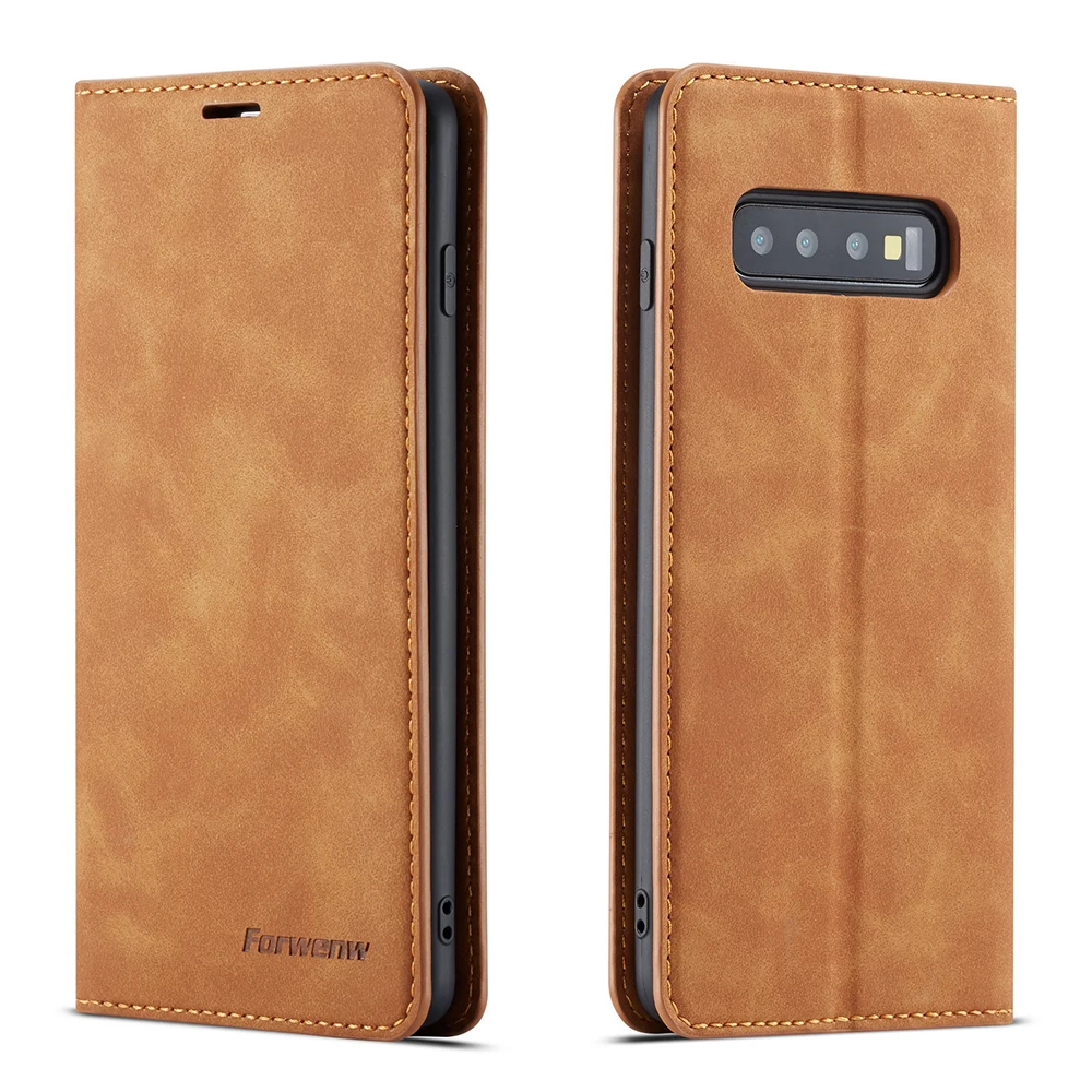 Роскошный кожаный флип чехол для Samsung Galaxy S20 S8 S9 S10 Plus Lite S10E A 6 8 2018 A50 51 70 71 30 20