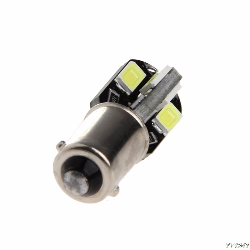 

1 Pair DC 12V BA9S 5630 8 LED White Car Turning Signal Light Warning Bulb