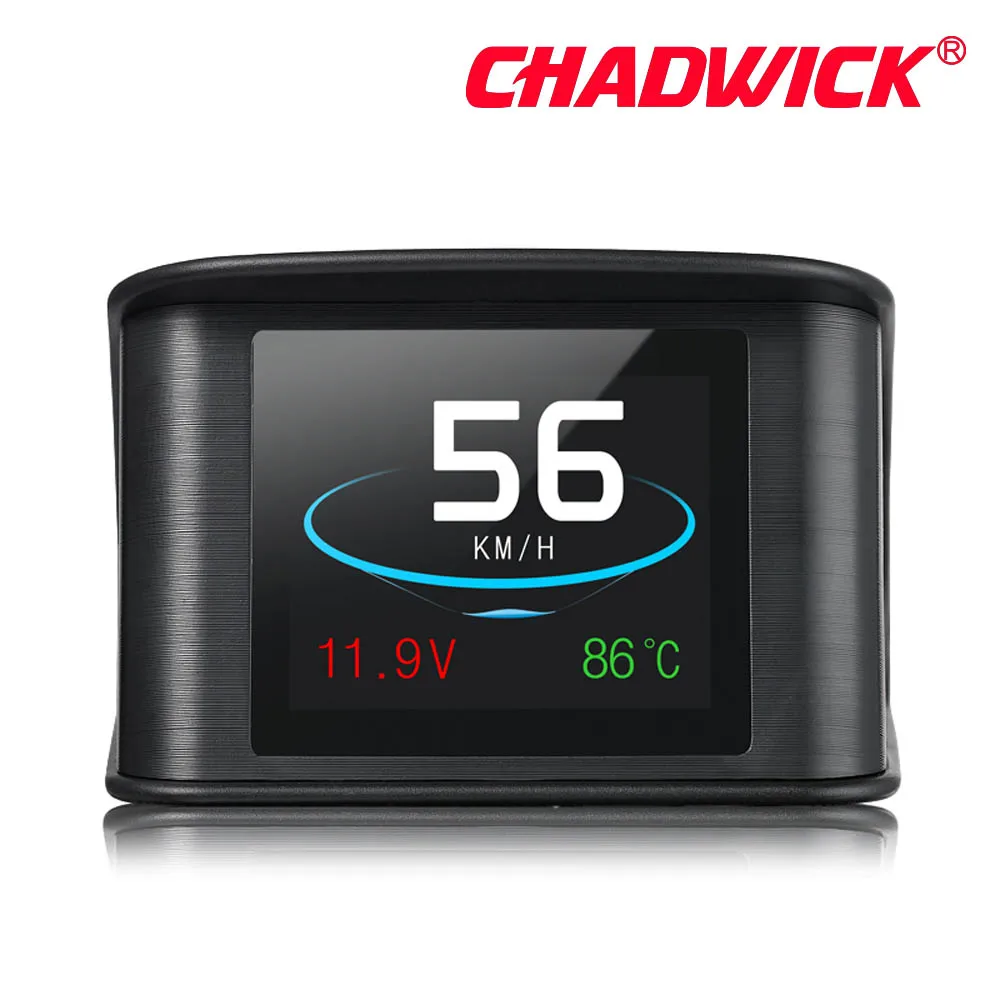

Automobile Trip On-board Computer HUD Car Digital OBD2 OBD Driving Computer Display Speedometer Temperature Gauge CHADWICK P10